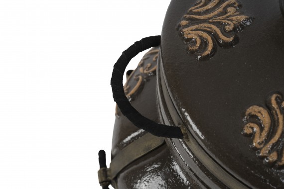 Тандыр «Гранд» с откидной крышкой, цвет: Чёрный Комплект "Гурман"