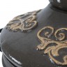 Тандыр «Перс Толпар» с откидной крышкой на колёсах цвет: Чёрный Комплект "Престиж" 