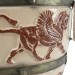 Тандыр «Перс Толпар» с откидной крышкой на колёсах цвет: Слоновая кость Комплект Базовый