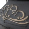 Тандыр «Гранд» с откидной крышкой, цвет: Графит Комплект "Эстет" 