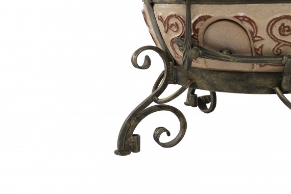 Тандыр «Перс Толпар» цвет: Слоновая кость с 2-мя столиками Комплект "Эстет"   