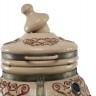 Тандыр «Перс Толпар» с откидной крышкой цвет: Слоновая кость с 2-мя столиками Комплект "Престиж"   